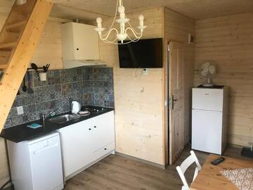 Фото номера Шале с одной спальней Лоджи Domki na łowisku Admar w Dąbiu Lubuskim г. Dąbie 7